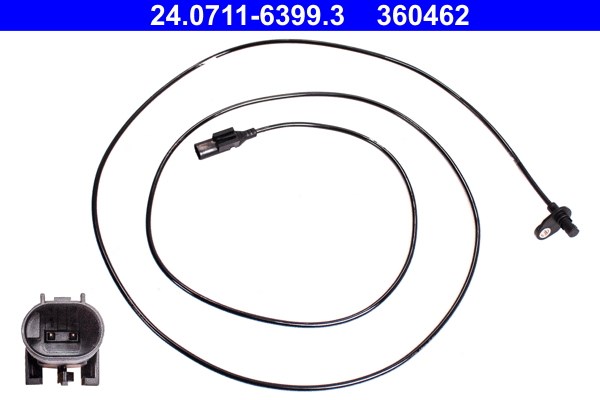 ATE 24.0711-6399.3 - kerékfordulatszám érzékelő MERCEDES-BENZ VW 1. kép
