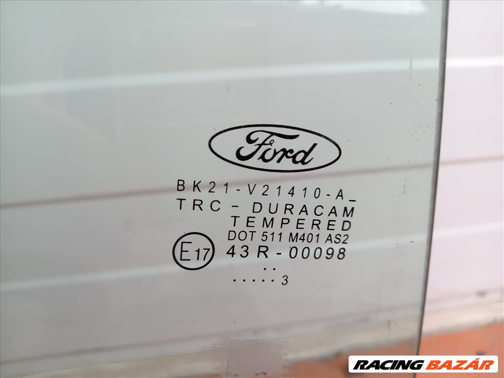 Ford Transit Custom 12- Első lejáró lehúzható oldalüveg üveg 6514 bk21v21410ab 3. kép