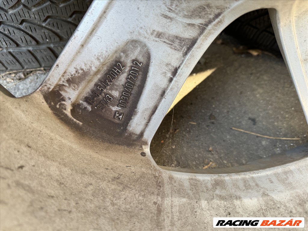 Audi A6 4G gyári S-Line 8,5X20-as 5X112-es ET43-as könnyűfém felni garnitura eladó 6. kép