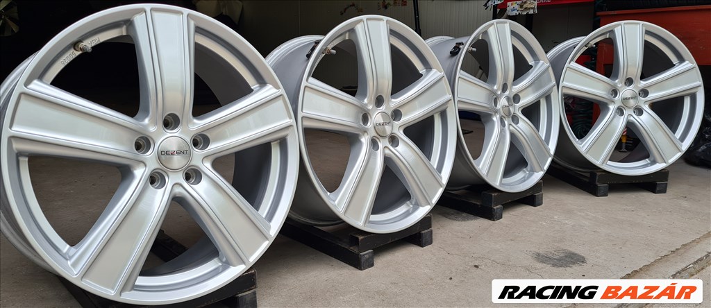 5x112 Dezent alufelni 8,5x19" ET:50  +Mercedes TPMS szenzor     /F117. 5. kép