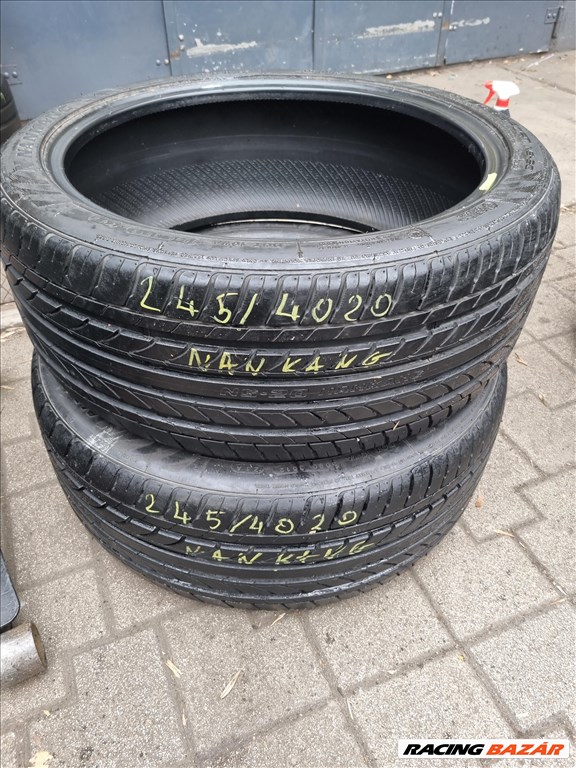  245/4020" újszerű Nankang Noble Sport ns-eo nyári gumi 2db  1. kép