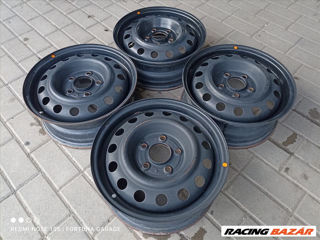 5x114,3 15" KIA / Hyundai használt lemezfelni garnitúra (R604) 2. kép