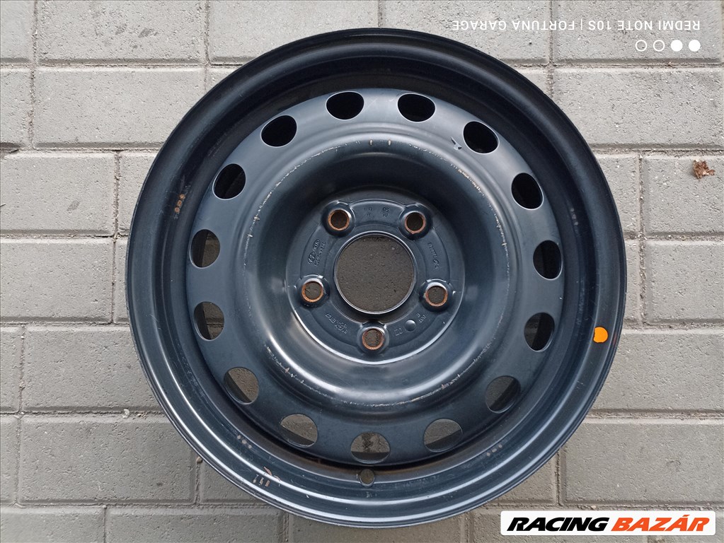 5x114,3 15" KIA / Hyundai használt lemezfelni garnitúra (R604) 6. kép