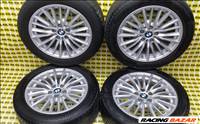 BMW STYLE 771 gyári alufelni garnitúra 5x112  IS 30 225/50 R 17 használt Bridgestone nyári gumi 