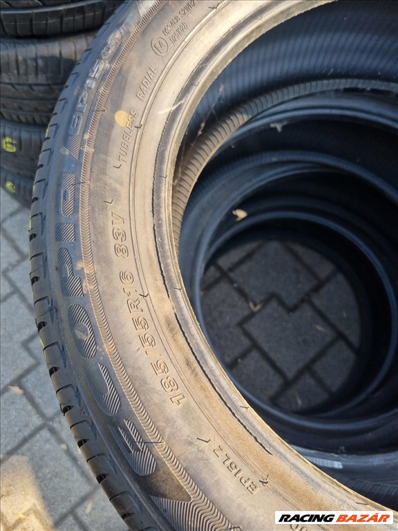  185/5516" újszerű Bridgestone Ecopia EP150 nyári gumi 4db  6. kép