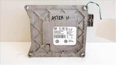 508625 Opel Astra H, Motorvezérlő, Ecu, 55568735, 5WK9463, Siemens.