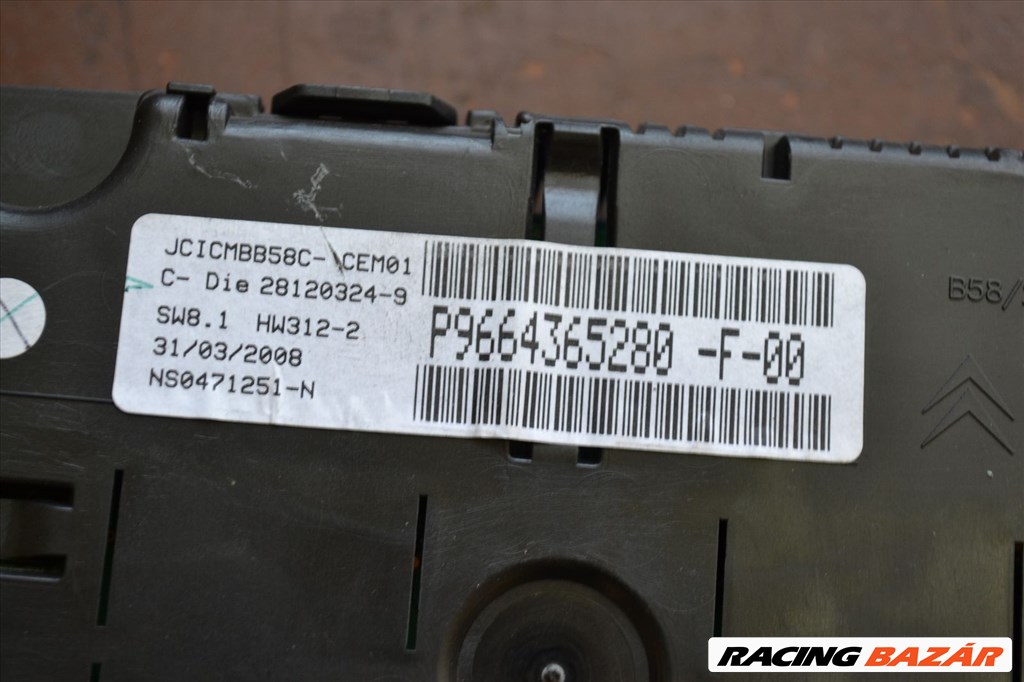 Citroen C4 Picasso I, Grand Picasso 1.6 HDi kilométeróra, óraegység! P9664365280, 28112974-5 3. kép