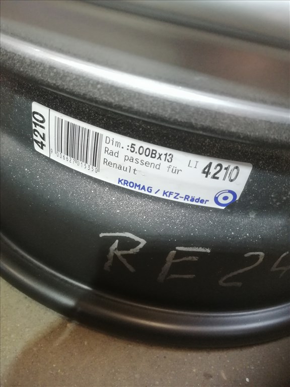  1 db 4x100 Renault 13" lemezfelni 3. kép