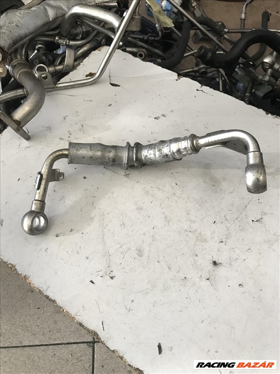 VW GOLF V_OCTAVIA II_ LEON 1P 2,0 TSI turbó vízcső 06f121497g 1. kép