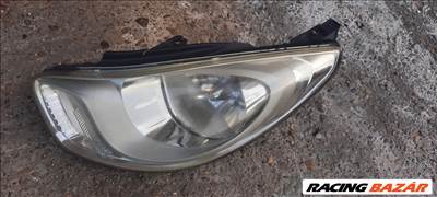 Hyundai i10 facelift 2011-2013 bal első lámpa fényszóró 
