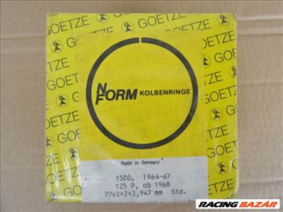 Fiat 1500 Polski 125 Dugattyúgyűrű készlet 77mm  0819940000