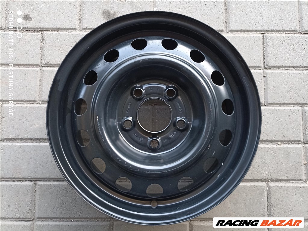 5x114,3 15" Renault használt lemezfelni garnitúra (R601) 4. kép