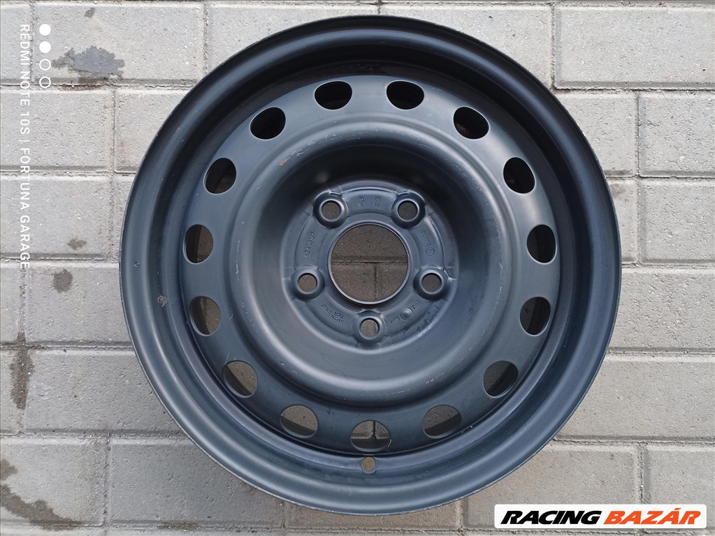 5x114,3 15" Renault használt lemezfelni garnitúra (R601) 5. kép