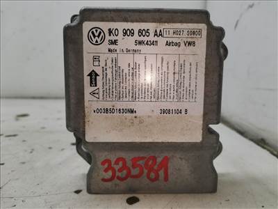 SKODA OCTAVIA II (1Z5) 1.9 TDI Légzsák Elektronika #33581# 1K0909605AA