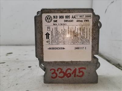 SKODA OCTAVIA II (1Z5) 1.9 TDI Légzsák Elektronika #33615# 1K0909605AA