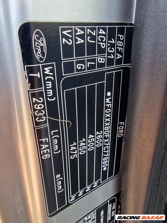 Ford Transit MK7 2.2 TDCI P8FA motorkod minden alkatrésze eladó MOTOR VÁLTÓ LAPRUGÓ AJTÓ 6. kép