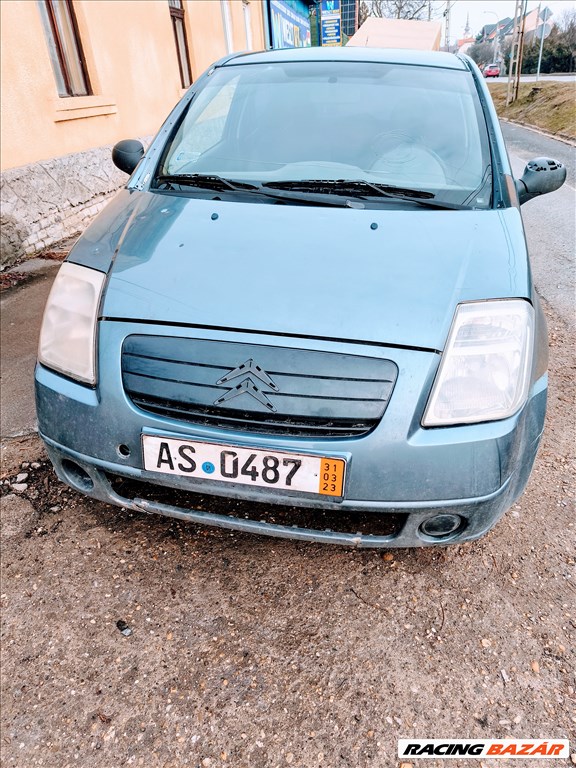 Citroën C2 HDi 70 Citroen C2 első ablaktörlő motor szerkezet  1. kép