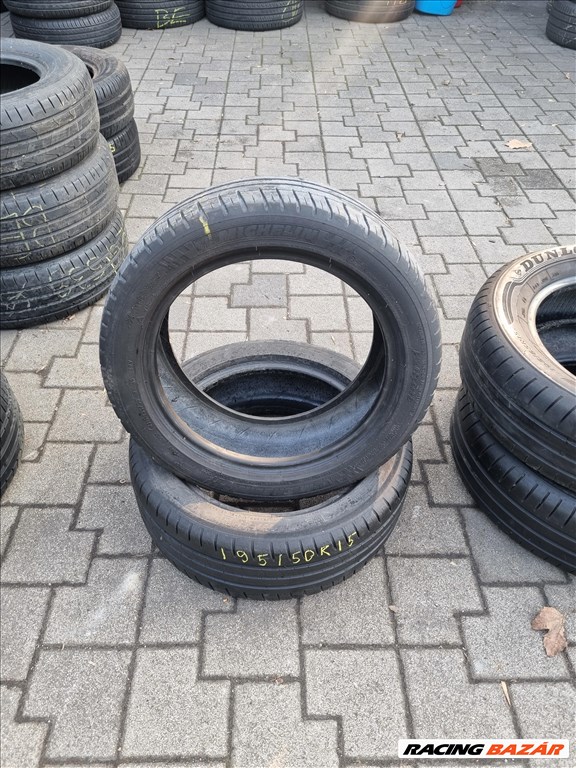  195/5015" újszerű Michelin Pilot Sport 3 nyári gumi 2db 2. kép