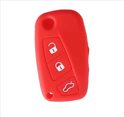 Fiat bicskakulcs szilikon tok 3 gombos