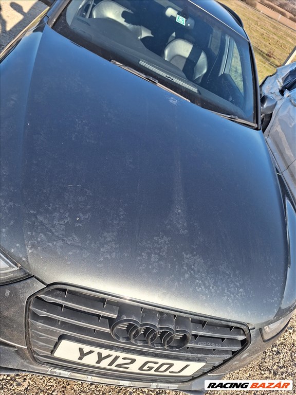 Audi A4 (B8 - 8K) Lz7s facelift motorháztető Géptető  3. kép
