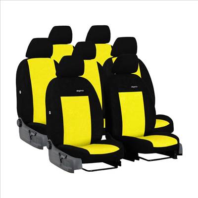 Renault Espace II 7 személyes üléshuzat Elegance 1991-1996 FEKETE