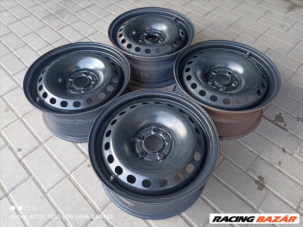 5x110 16" Opel használt lemezfelni garnitúra (R595) 2. kép
