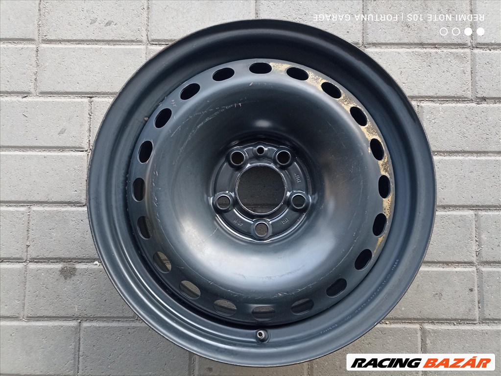 5x110 16" Opel használt lemezfelni garnitúra (R595) 4. kép