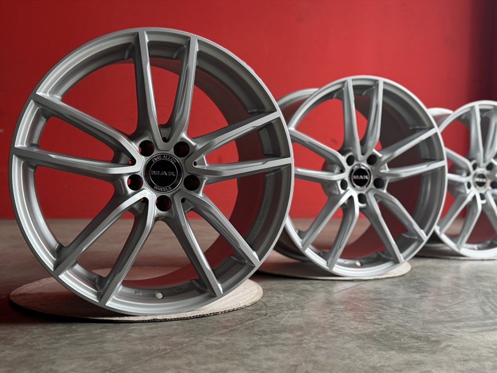 R19 5x112 (66,6)  MAK EVO SILVER 8J ET33  - 9J ET30 for Mercedes 4. kép