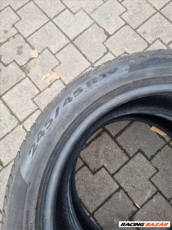  245/4519" újszerű Pirelli Powergy nyári gumi 2db  6. kép