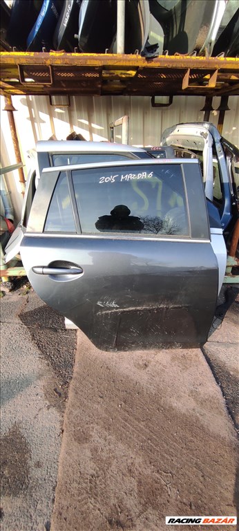 Mazda 6 (3rd gen) Jobb hátsó ablakemelő szerkezet  1. kép