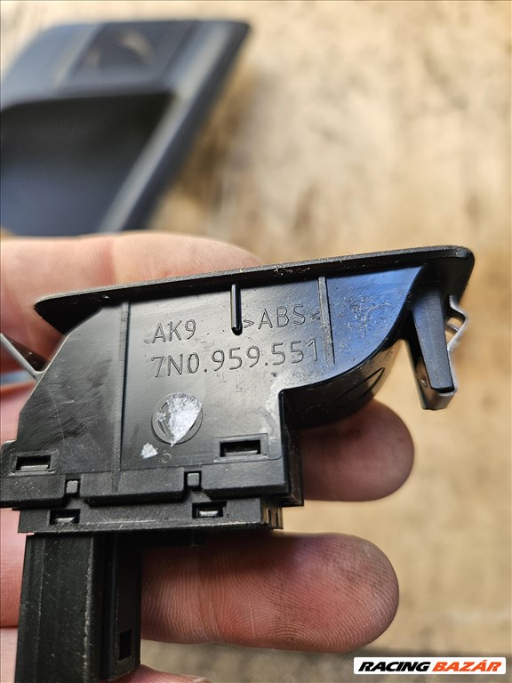 Volkswagen Sharan II, Seat Alhambra II Bal jobb hátsó ablakemelő kapcsoló  7n0959551 2. kép