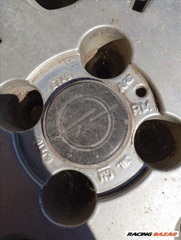  4x100 lyukosztású 16" használt alufelni, rajta használt gumi  2. kép