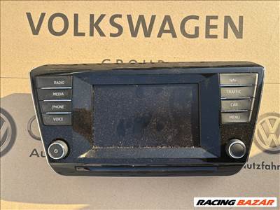 Skoda Superb III rádió  3v0919605a