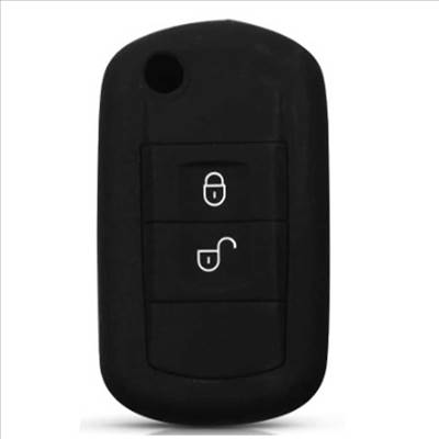 Land Rover kulcs szilikon tok 2 gombos - Narancs