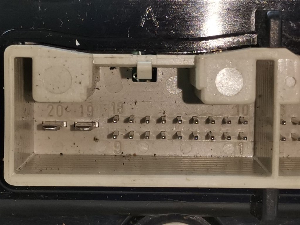 SKODA OCTAVIA II (1Z5) 1.9 TDI Fűtéskapcsoló (digit klímás) #33586# 1Z0907044AB 8. kép