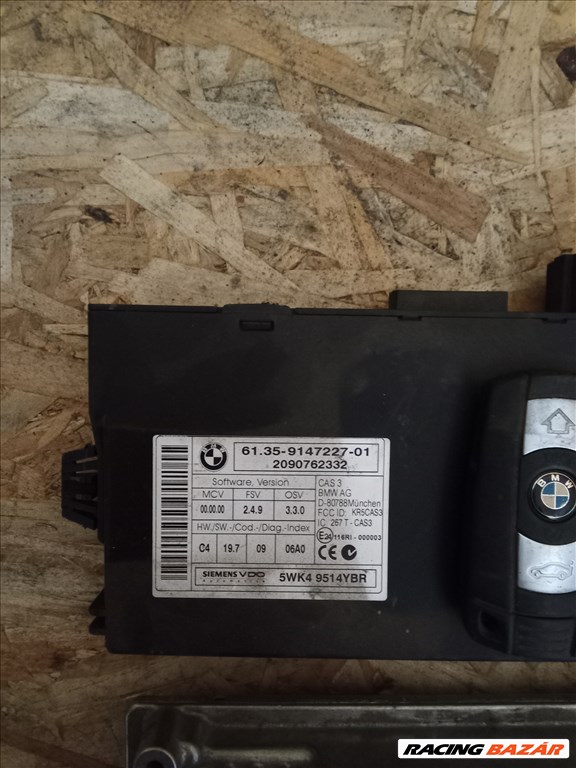 BMW X3, BMW 1-es sorozat, BMW 5-ös sorozat, BMW 3-as sorozat, BMW X1 indítószett motorvezérlő n47 8506374 3. kép