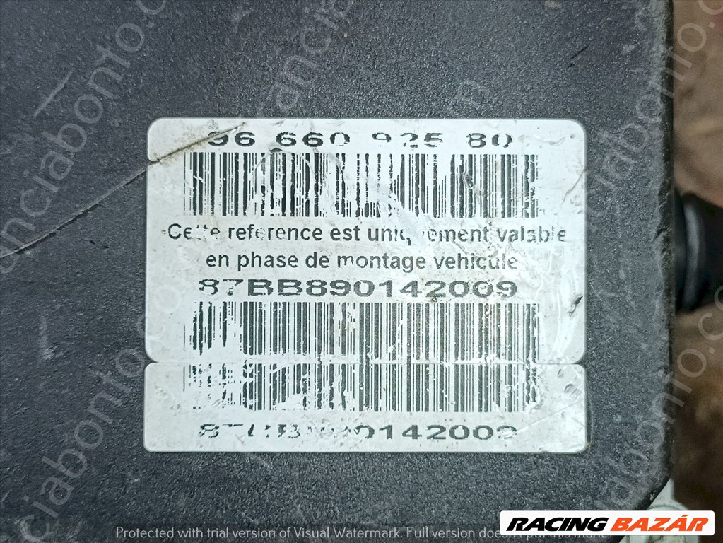 Citroën C5 II, Peugeot 508 I ABS kocka  9666092580 0265951255 4. kép