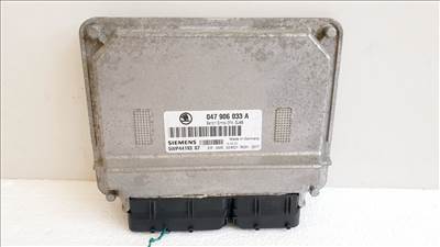 508654 Skoda Fabia 1, Motorvezérlő, Ecu, 5WP44193, 047906033A, Siemens.