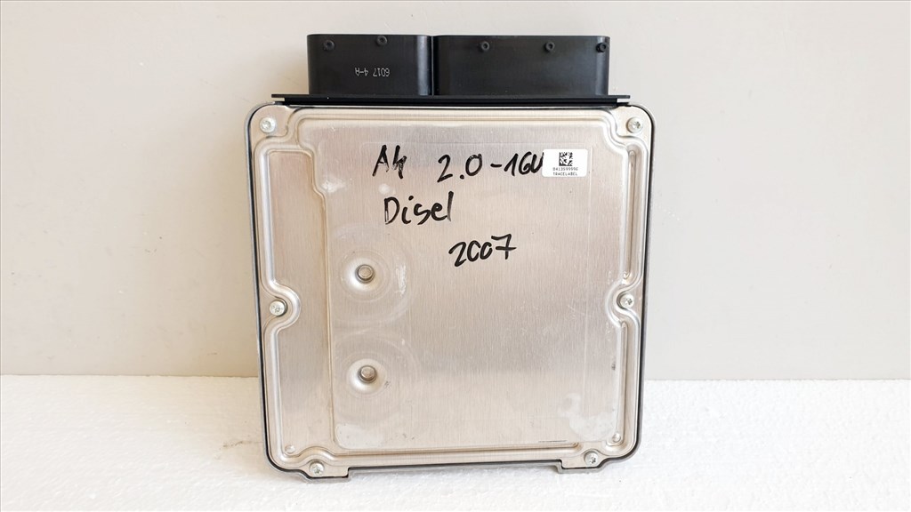 508638 Audi A4 B7, Motorvezérlő, Ecu, 0281012723, 03G906016JA, Bosch. 5. kép