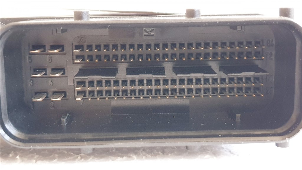 508638 Audi A4 B7, Motorvezérlő, Ecu, 0281012723, 03G906016JA, Bosch. 7. kép