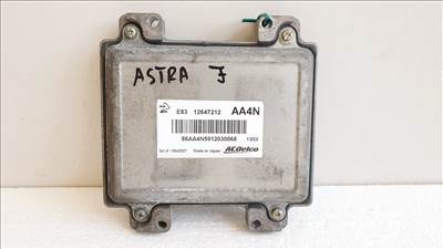 508621 Opel Astra J, 2011, Motorvezérlő, Ecu, 12642927, 12647212, 