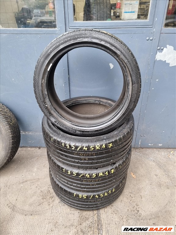  195/4517" újszerű Continental ContiSportContact 3 nyári gumi 4db  2. kép