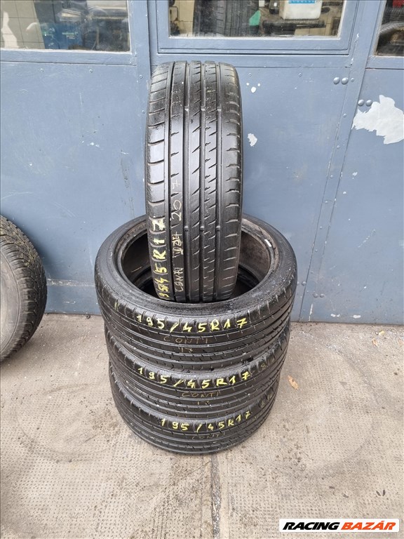  195/4517" újszerű Continental ContiSportContact 3 nyári gumi 4db  3. kép