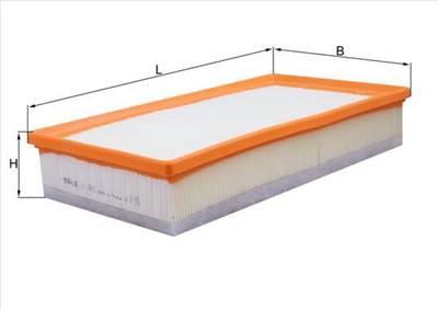 MAHLE LX 1835 - légszűrő AUDI SEAT SKODA VW VW (FAW) VW (SVW)