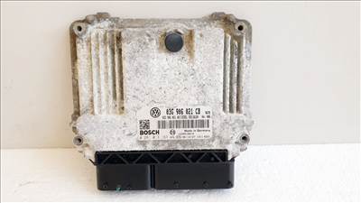 508634 VW Passat B6, Motorvezérlő, Ecu, 0281013163, 03G906021CB, Bosch.
