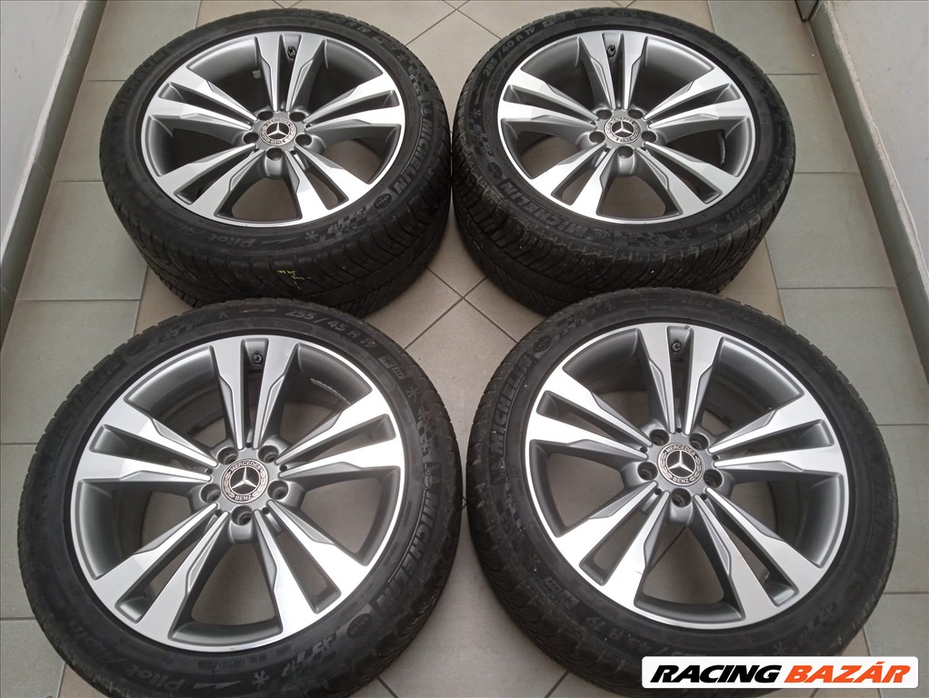  5x112 Mercedes S W222 gyári kétszéles 19 alufelni 1. kép