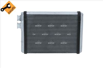 NRF 54380 - Hőcserélő, belső tér fűtés AUDI