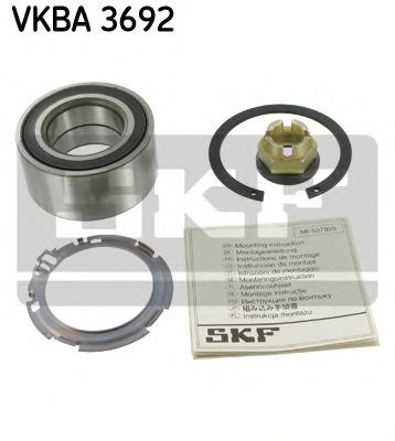 SKF VKBA 3692 - kerékcsapágy készlet MERCEDES-BENZ RENAULT 1. kép