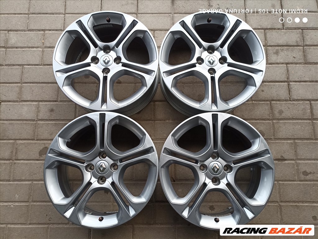 4x100 17" Renault használ alufelni garnitúra 1. kép