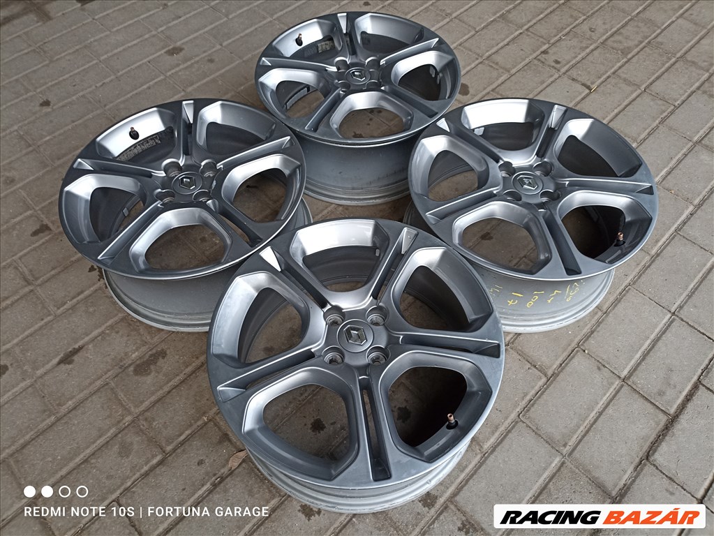 4x100 17" Renault használ alufelni garnitúra 2. kép